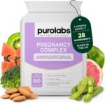 Purolabs Pregnancy Complex | Pregnancy Vitamins for Women with Folic Acid & Vitamin D | Prenatal Multivitamin for Pregnancy, Conception and Breastfeeding | 60 Vegan Capsules | Made in The UK - Image 2