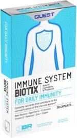 Quest Immune Biotix Capsules For Daily Immunity. With Vitamin D, Zinc & Probiotics To Help Against Infection & Enhance Immunity. Immune System Support Supplement For Men & Women (2 Pack x 30 Capsules) - Image 2