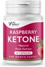 Raspberry Ketone Capsules - Weight Loss Supplements - 60 Capsules - One Month Supply - Natural Fruit Extracts - Boost Metabolism - Increase Energy - Suppress Appetite - Image 2