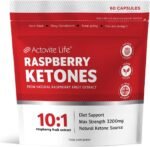 Raspberry Ketones 3200mg Daily | 60 Capsules | Raspberry Ketones Weight Loss Max Strength | Slimming Diet Pills | Pure Natural Fat Burners 10:1 Fruit Extract Plus | for Men & Woman - Image 2