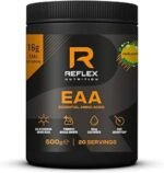 Reflex Nutrition EAA - Complete Essential Amino Acids - 16g EAAs with BCAAs, Vitamin B6, Electrolytes - Full Spectrum Amino Acids Powder for Muscle Growth & Recovery (Pineapple, 500g, 20 servings) - Image 2