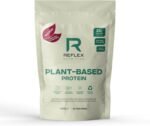 Reflex Nutrition Plant Based Protein - 21g Vegan Protein Powder (Pea Protein, Brown Rice Protein & Pumpkin Seeds) - Added Digestive Enzymes & Vitamin B12 - Natural Flavours (Wild Berry, 20 Servings) - Image 2