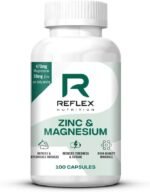 Reflex Nutrition Zinc & Magnesium - Normal Muscle Function & Protein Synthesis Support - Reduce Tiredness and Fatigue - Essential Mineral Magnesium Supplements & Zinc Supplements (100 Capsules, Vegan) - Image 2