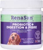 RenaSan Dog Probiotic, Digestion & Fibre (108g) – improve bowel function, stool quality, supports immunity, improves health, easy to administer powder, created by senior vets & nutritionists - Image 2