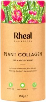Rheal Plant Collagen Powder, 150g (30 Servings), Vegan Collagen Booster with Vitamin C Superfoods, Supports Skin Health, Glow & Elasticity, Drinkable Skincare Supplement, Certified Organic - Image 2