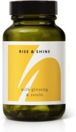 Rise & Shine – 60 Capsules – Korean & Siberian Ginseng Capsules with Reishi – Natural Energy Supplement for Adults – Energy, Vitality & Cognitive Support - Image 2