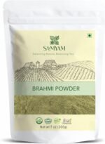 SAMYAM Brahmi Powder (Bacopa monnieri) - 200g Pack | for Memory, Intelligence and Concentration - Image 2