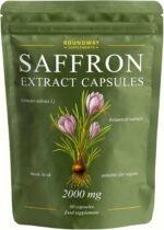 Saffron Supplement | 2000mg High Strength Extract Capsules for Mood Balance & Energy | 60 Capsules, 1 Month Supply | Made in The UK by Roundway Supplements - Image 2