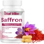 Saffron Supplements 88.5 mg, 100% Pure Saffron Extract Capsules, Premium Saffron for Mood, Stress, Sleep, Appetite, Promotes Healthy Vision, 90 Vegan Capsules - Image 2
