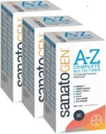 Sanatogen A-Z Complete Multivitamin Tablets for Men and for Women, Contains Vitamin D, Vitamin C, Iron, Calcium Supplement, 1 Pack of 90 Tablets - 3 Months Supply - Image 2