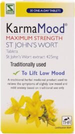Schwabe KarmaMood Maximum Strength - St John's Wort Extract 425mg - Traditionally Used for Low Mood and Mild Anxiety - Traditional Herbal Medicinal Product - 30 Tablets - Image 2