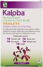 Schwabe Pharma - Kaloba Cough & Cold Relief Tablets - Pelargonium Sidoides Root Extract 20mg - Traditionally Used for Common Cold, Runny Nose, Sore Throat, Blocked Nose, Coughs - 30 Tablets - Image 2