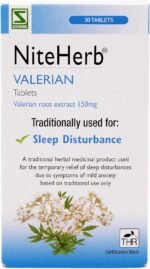Schwabe Pharma - Niteherb - Valerian Root Extract 150mg - Traditionally Used for Sleep Disturbances - Traditional Herbal Medicinal Product - 30 Tablets - Image 2