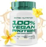 Scitec Nutrition 100% Vegan Protein – 5 Plant-Based Protein Sources – Fortified with Vitamin B12 – 33g Per Serving – Vegan, 1 kg, Vanilla - Image 2