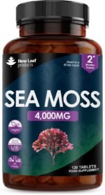 Sea Moss Tablets Extract High Strength 4000mg - Sea Moss Supplement 120 Tablets (not sea Moss Capsule) High Potency - UK Made - Vegan - Non GMO - Image 2