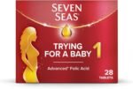 Seven Seas Trying For A Baby, Prenatal Vitamins, Pregnancy Planning Supplement With An Advanced* Folic Acid To Help Increase Folate Levels¹, Zinc and Iron, 28 Tablets, 4 Weeks - Image 2