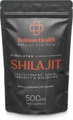 Shilajit Capsules | Himalayan Shilajit 40% Fulvic Acid | 60 Capsules | 30 Day Supply | 1000mg Per Serving | Supports Energy, Vitality & Cognitive Function | Vegan HPMC Capsules | GMO-Free | Made in UK - Image 2