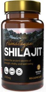 Shilajit Capsules – 1,500mg Purified Extract – Northumbria Health – Natural Energy, Stamina & Vitality Support – 60 Vegan Capsules – Authentic Himalayan Source – Non-GMO, UK Made - Image 2