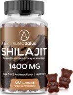 Shilajit Gummies 1400mg, Shilajit Supplement with Chaga and Ashwagandha, Original from Himalayan with Fulvic & Humic Acid and 85+ Minerals, for Energy, Immunity & Focus, Sugar-Free, 60 Gummies - Image 2