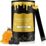 Shilajit Honey Sticks for Men, 100% Pure Himalayan Shilajit Enriched with Acid Fulvic, Enriched Essential Minerals and 85+ Trace Elements to Boost Energy and Immunity, 30 Individually Packaged. - Image 2