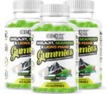 Shilajit, Sea Moss & Lion's Mane Gummies - 3000mg Adaptogen Blend with Vitamin D3 & C - 3 in 1, Immune Support & Energy Booster 85+ Trace Minerals - Vegan Friendly- 180 Gummies (90 Servings) - Image 2