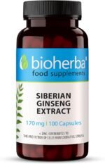 Siberian Ginseng 170 mg – 100 Capsules | Traditional Herbal Adaptogen for Energy and Daily Stress Support by BIOHERBA - Image 2