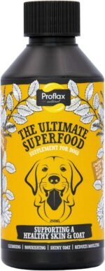 Skin & Coat Supplement for Dogs - Supports Healthy Skin & Coat, Colour Pigments - Promotes Calmness and Relaxation - Fast Acting & Vet-Approved Herbal Tincture - 250ml - Image 2