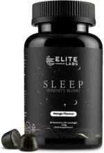 Sleep Serenity Blend – Sleep Gummies for Adults – Fall Asleep Faster, Wake Refreshed | Vegan, Non‑Drowsy, Mango. | 60 Count - Image 2