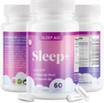 Sleep Support with 5-HTP, Valerian Root, Magnesium and Vitamin B6, Advanced High Strength Formula - 60 Veg Capsules - Image 2