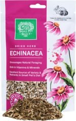 Small Pet Select Echinacea – 100% Natural Herbal Treat for Rabbits, Guinea Pigs & Other Small Pets – Premium Dried Flower Boost for Immune Support & Enrichment – 56g Resealable Pouch - Image 2
