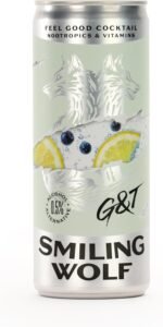 Smiling Wolf Feel Good Alcohol Alternative Ready to Drink G&T 8x250ml | Alcohol Free Cocktail | Mood Enhancing Natural Nootropics & Vitamins - Image 2