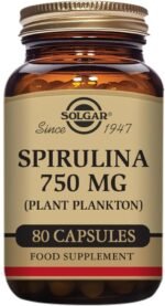 Solgar 750 mg Spirulina Tablets - Pack of 80 - Natural Dietary Supplement - High Concentration of Nutrients - Vegan, Gluten Free and Kosher - Image 2