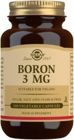 Solgar Boron 3 mg Vegetable Capsules - Food Supplement, 100 capsules (pack of 1) - Vegan, Gluten Free - Image 2