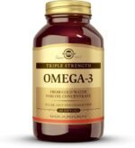 Solgar Triple Strength Omega 3, Supports Brain and Eyes, Heart Health Friendly, Fish Oil, Brown, 100 Count (Pack of 1) - Image 2