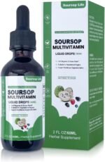 Soursop multivitamin Drop Natural Energy Booster, Immune Support, Vegan,Gluten Free,Non-GMO Vitamin B6,C,D, 60ml - Image 2