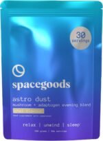 Spacegoods Astro Dust 240g ℮, 30 Servings, Contains Magnesium and Ashwagandha, Relax Unwind & Sleep Deeply, Soothe Body & Mind, Chai Flavour - Image 2