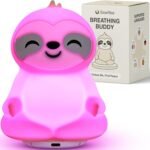 Speaking Breathing Coach with Light & Voice Guidance – Supports Sleep, Focus, Relaxation & Stress Relief – Mindfulness Aid with 4 Modes – English Audio Prompts – Rechargeable & Easy to Use - Image 2