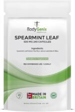 Spearmint Leaf Capsules - 500mg Hormonal Balance Digestive Health Fatigue & Stress Relief Support Antioxidant Formula Natural Food Supplement - 240 Capsules 8 Month Supply - Image 2