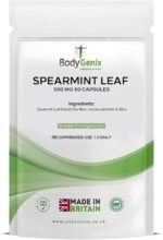 Spearmint Leaf Capsules - 500mg Hormonal Balance Digestive Health Fatigue & Stress Relief Support Antioxidant Formula Natural Food Supplement - 60 Capsules 2 Month Supply - Image 2