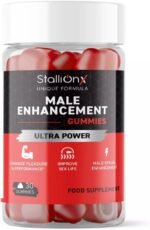 StallionX Vegan Gummies for Men – Daily Food Supplement with Botanicals – Support for Vitality, Energy and Wellness – 30 Gummies - Image 2