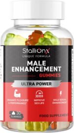 StallionX Vegan Gummies for Men – Daily Food Supplement with Botanicals – Support for Vitality, Energy and Wellness – 60 Gummies - Image 2