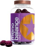 Starpowa Meno Balance Menopause Gummies for Women - Help with Hormone Balance, Hot Flushes & Sleep - Support Energy, Mood & Skin - Plant-Based, Gluten-Free, Low Sugar - Blackcurrant, 60 Chews - Image 2