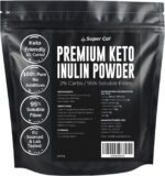 Super Cal Keto Inulin Powder 200g | 95% Fibre / 2% Carbs | Lab Tested Soluble Fibre Supplement | Great Sleep Supplement + Aids Gut Health | Pure Chicory Prebiotics Fiber - EU Sourced - Image 2