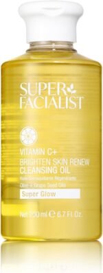 Super Facialist Face Cleansing Oil – Facial Wash & Waterproof Makeup Remover with Vitamin C, Gentle Cleanser Oil for Women, Suitable for All Skin Types 200ml - Image 2