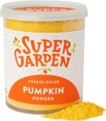 Super Garden Freeze Dried Pumpkin Powder - Natural Vegetable Supplement for Smoothies, Soups & Pet Food - Rich in Vitamins & Antioxidants, No Added Sugar or Gluten - Long-Lasting Storage Tin - 120g - Image 2