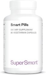Supersmart - Smart Pills - with Bacopa Monnieri, Ginkgo biloba & L-theanine - Super Nootropics - Focus & Brain Boost Supplement - Caffeine Pills | Non-GMO & Gluten Free - 60 Vegetarian Capsules - Image 2