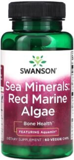 Swanson - Sea Minerals: Red Marine Algae | Mineral and Immune Support - 60 Veggie Capsules - Image 2