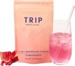 TRIP Magnesium Glycinate Powder - 7,500MG Magnesium per Pack with L-Theanine & Lion’s Mane, Delicious Pomegranate Orange Blossom Flavour, Sugar Free, 1 Pack - 30 Drink Mix Servings - Image 2