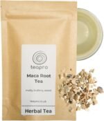 Teapro Maca Root Tea 100g | Premium Maca Loose Tea for Stamina | Peruvian Maca Ginseng Tea for Energy Boost, Blood Circulation | Herbal Tea for Hormone Balance & Mood Boost - Image 2