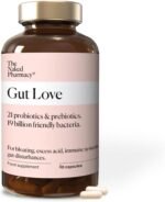 The Naked Pharmacy | Gut Love | Natural Probiotic & Prebiotic for Gut Health | High Strength | Digestive Supplements | Vegan | 30 Capsules - Image 2